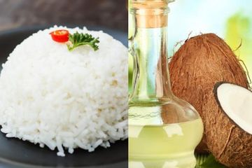 Masak nasi putih dengan minyak kelapa bisa membawa manfaat luar biasa ini