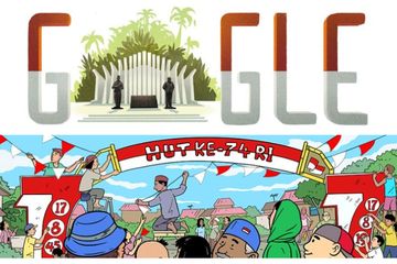 Kompilasi Google Doodle HUT RI