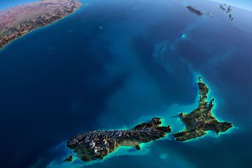 Baru-baru ini, para ilmuwan mengatakan bahwa Zealandia adalah benua yang paling tenggelam, tertipis, dan termuda yang pernah ditemukan (The Day Explorer)