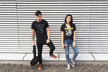 Raden Soedjono dan Tyas Mirasih saat menikah pada 8 Juli 2107. Raiden Soedjono sudah jarang mengunggah foto mesra dengan Tyas Mirasih.