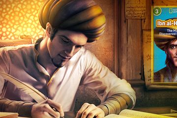 Ilustrasi Ibnu Haytham, salah satu saintis Arab yang paling berpengaruh di dunia.
