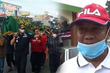 Yosef, suami korban Tuti dan ayah dari Amalia.