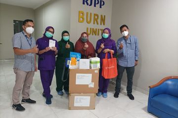 Terus Tingkatkan Layanan, CGBIO Sponsori Bantuan untuk Perawatan Pasien Luka Bakar