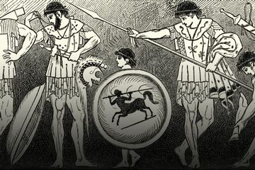 Prajurit Spartan telah dididik sejak mereka anak-anak.