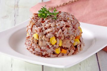 Resep Nasi Merah Tim Ayam Sayur Enak, Menu Sarapan Sedap yang Bikin Terasa Kenyang Terus