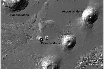 Mengenal Olympus Mons, Gunung Berapi Tertinggi di Tata Surya