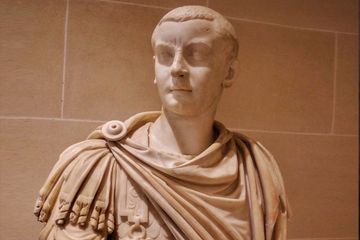 Patung Kaisar Gordian III yang ditemukan di Tunisia.