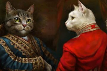 The Palace Cats atau kucing Istana adalah salah satu potret lukisan yang dipajang dalam Museum Hermitage di St. Petersburg.