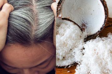 Ini yang akan terjadi kalau kita gunakan parutan kelapa untuk rambut