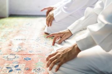 Ilustrasi sholat.