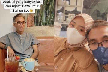 Wanita muda dinikahi pria 18 tahun lebih tua.