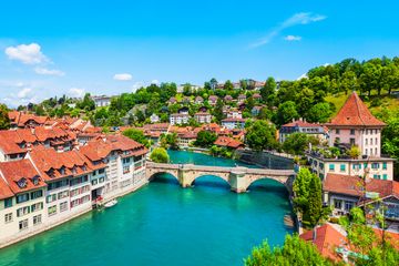 Sungai Aare di Bern, Swiss