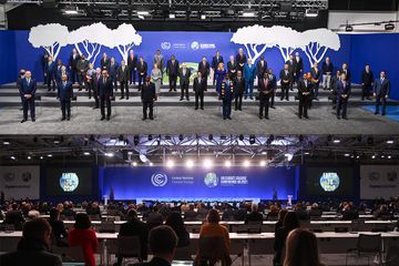 Konferensi Perubahan Iklim PBB (COP26) di Glasgow.