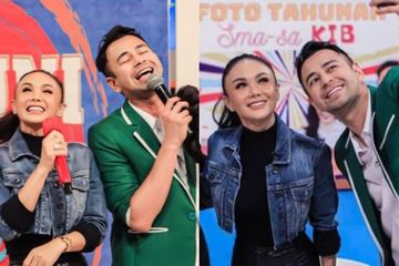 Raffi Ahmad dan Yuni Shara kembali bertemu dalam sebuah acara