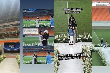 Momen Kevin Sanjaya Lamar Valencia Tanoesoedibjo Tepat di Hari Ulang Tahun, Ini Reaksi Marcus Gideon