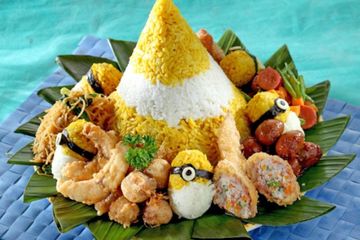 Resep Nasi Tumpeng Kuning Cepat : Contek Resep Nasi Tumpeng Dua Warna Ini Agar Merayakan Hari Kemerdekaan Jadi Lebih Meriah