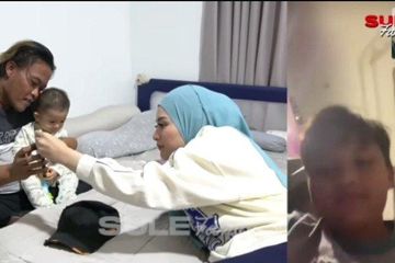 Nathalie Holscher lepas rindu dengan Ferdi dibantu Sule