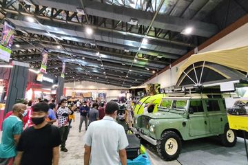 Salah satu sudut INDOFEST, ajang bertemunya pegiat, komunitas, dan penyedia produk aktivitas luar ruang terbesar se-Asia Tenggara.
