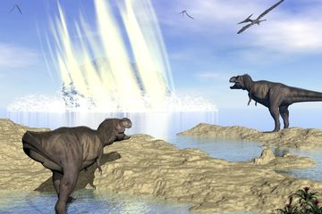 Asteroid Chicxulub yang Membunuh Dinosaurus Memicu Tsunami Global