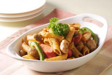 Resep Bekal Sekolah : Resep Penne Tumis Jamur, Menu Serba Pasta Anti Repot Untuk Sarapan Dan Bekal Esok Hari