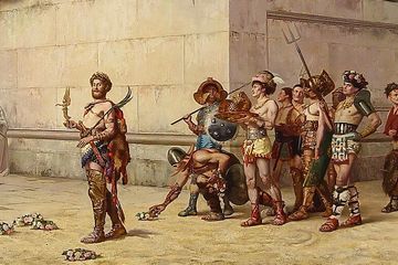 Kisah Commodus tidak hanya sekedar kecintaannya pada gladiator. Ia dikenal sebagai kaisar kejam dan gila yang menganggap dirinya sebagai titisan Hercules.
