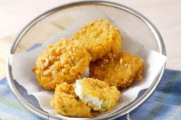 Resep Bekal Sekolah : Resep Nugget Cumi Cornflake, Menu Olahan Cumi Sedap Untuk Bekal Besok