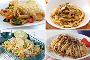 5 Ide Resep Bekal Anak Serba Fettuccini, Kreasi Pasta Untuk Sarapan Dan Bekal Dengan Rasa Fantastis