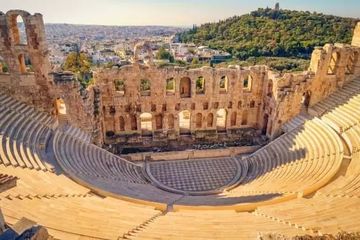 Teater Dionysus di bawah Akropolis adalah teater pertama dan terbesar yang dibangun di Athena, Yunani. 