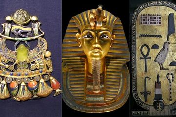 Hampir 5.400 benda budaya, politik, agama, dan sejarah ditemukan di makam Tutankhamun. Benda-benda apa saja yang menjadi bekal sang firaun di akhirat?
