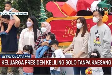 Ibu Iriana Jokowi sempatkan piknik jelang pernikahan Kaesang Pangarep