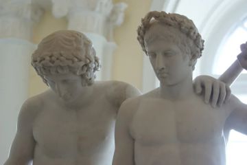 Castor dan Pollux dikenal sebagai lambang zodiak gemini. Mereka adalah saudara tiri kembar. 