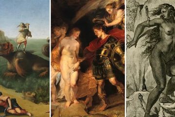 Perseus membebaskan Andromeda