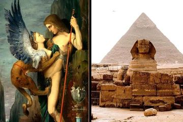 Di Mesir kuno, sphinx dianggap sebagai pelindung. Di Yunani, ia dipandang sebagai monster jahat. Mengapa sphinx versi Mesir dan Yunani kuno berbeda?