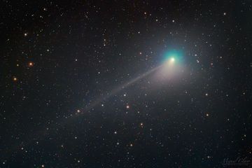 Foto komet C/2022 E3 (ZTF) diambil oleh Miguel Claro.