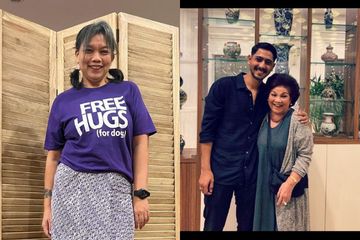 Penyanyi Tika Panggabean mempertemukan sang mama dengan aktor Arya Saloka yang menjadi idolanya.