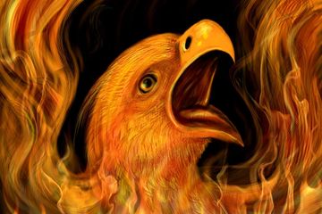 Burung phoenix.