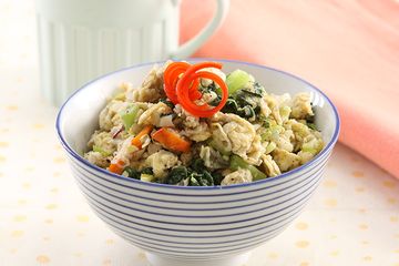 Resep Orak Arik Telur dan Caisim, Menu Kilat Dengan Perpaduan Rasa Sedap