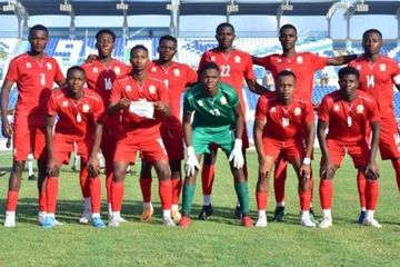Skuad timnas Burundi yang menjadi lawan timnas Indonesia di FIFA Matchday Maret 2023.