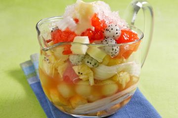 Menu Takjil : Resep Es Buah Delima, Minuman Buka Puasa Super Segar yang Tampil Menggoda