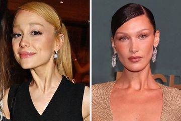Bella Hadidi memberi dukungan pada Ariana Grande