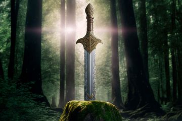 Pedang Excalibur merupakan salah satu benda mitos yang mengagumkan dari cerita rakyat kuno. 