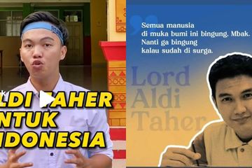 Viral di TikTok Timses Aldi Taher, Bocorkan Sederet Nilai Plus sang Aktor, Salah Satunya Revolusioner