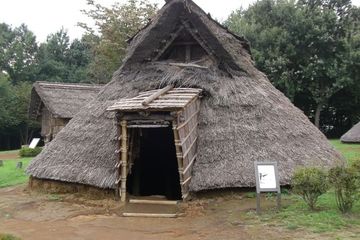 Replika rumah periode Yayoi di Jepang sekitar 400 SM hingga 300 M.