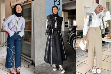 Outfit stripes ala Inas Rana