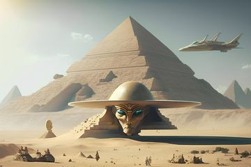 Sejarah Teori Konspirasi bahwa Piramida Mesir Kuno Dibangun oleh Alien