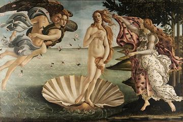 Aphrodite, dewi seks, cinta dan kecantikan dalam mitologi Yunani kuno.