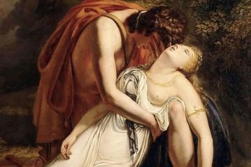 Kisah cinta Eurydice dan Orpheus dalam mitologi Yunani kuno berakhir tragis.