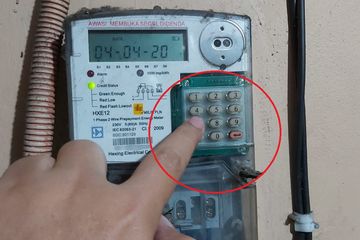 Tekan angka ini pada meteran listrik supaya menghentikan bunyi