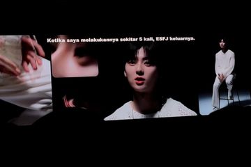 VCR di 2023 HWANG MIN HYUN MINI CONCERT &lt;UNVEIL&gt; IN JAKARTA di The Kasablanka Hall, pada Sabtu, (19/8/2023)