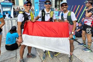Depok Trail Running Academy (DETRAC) Indonesia pecahkan rekor tercepat untuk Kategori Petite Trotte &agrave; L&eacute;on (PTL) dari Indonesia di Ajang Lomba Internasional Ultra Trail du Mont Blanc (UTMB).